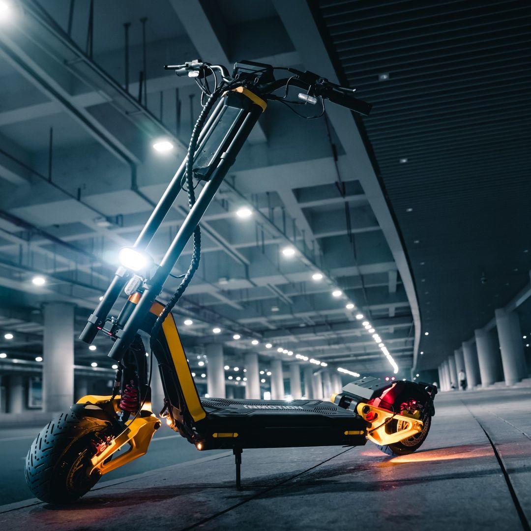 Inmotion RS electric scooter with best suspension